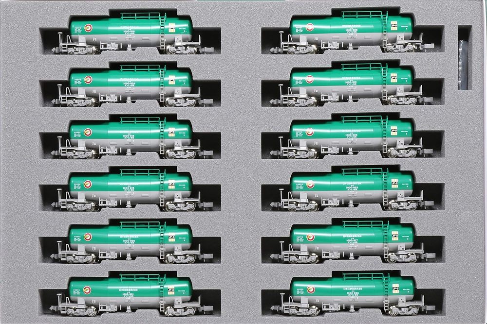 KATO N게이지 타키1000 일주석유 수송 미군 연료 수송 열차 12량 세트 10-1589 철도 모형 화물차